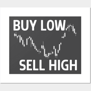 Buy Low Sell High Posters and Art